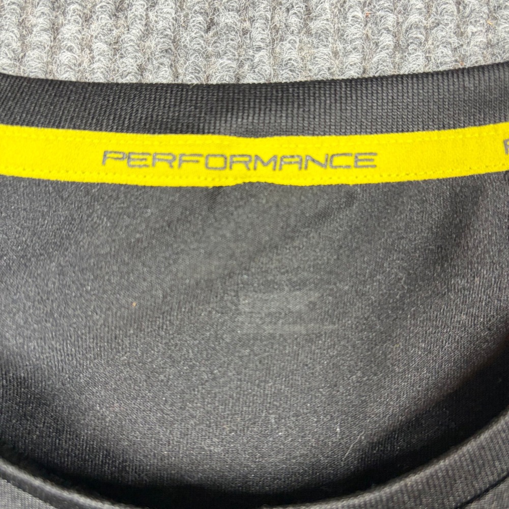 Polo Sport Ralph Lauren Shirt Men's L Performance Black Training Pickleball - Picture 3 of 7